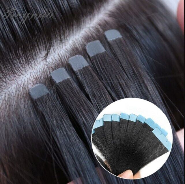 Textured Straight Tape Ins