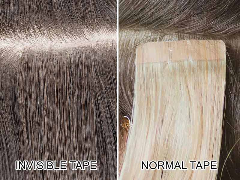 Textured Straight Tape Ins