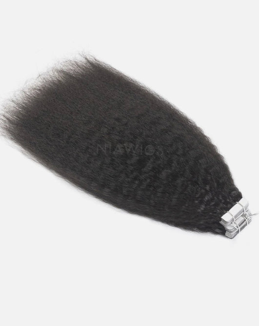 Textured Straight Tape Ins-Natural Color