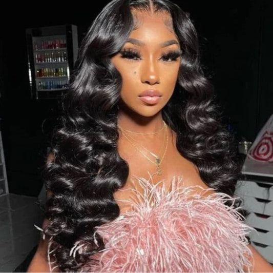 13x6 Transparent Lace Frontal Wig-Bodywave